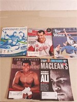 Package of 5 Sports Magazines