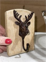 Small Wall Mounted Buck Hook