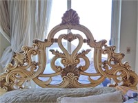 Baroque Carved King sized headboard.