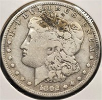 1892-O Morgan $1 Silver Dollar Coin