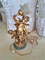 "Torch Boy" Lamp Reproduction of the Auguste