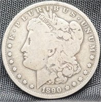 1890-O Morgan $1 Silver Dollar Coin