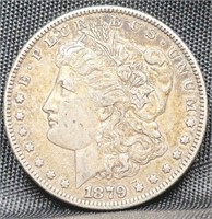 1879 Morgan $1 Silver Dollar Coin
