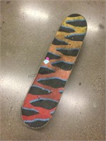 Customized skate board. 30in. In used condition