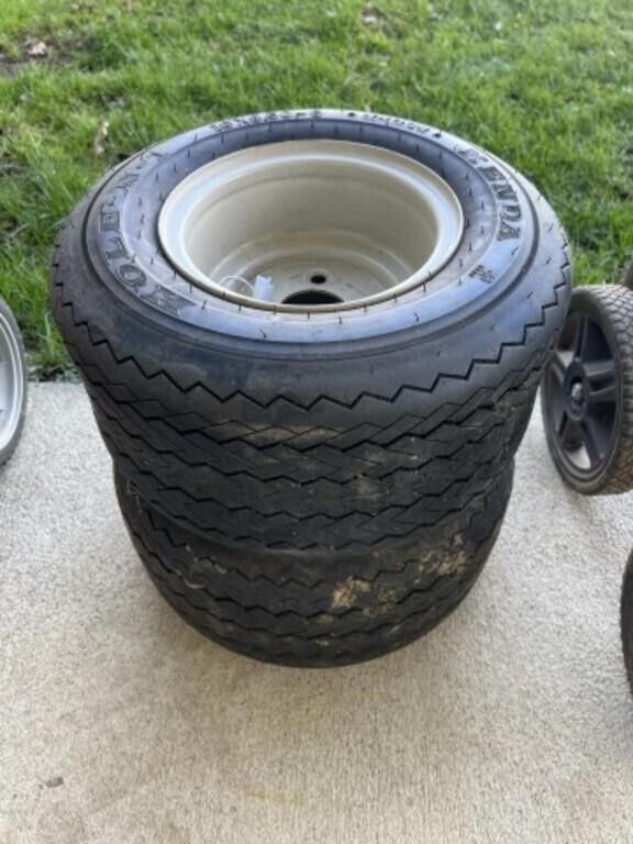 Pair of Lawn Tractor Tires