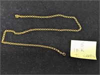18k Gold 7g Necklace