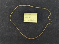 18k Gold 5.7g Necklace