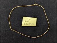 18k Gold 4.7g Necklace