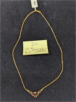 10k Gold 4.0g Necklace with Diamond