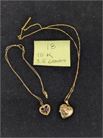 10k Gold 3.5g Necklaces