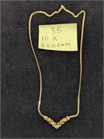 10k Gold 2.5g Necklace
