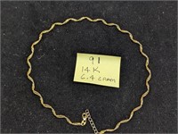 14k Gold 6.4g Necklace
