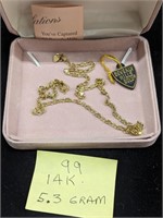 14k Gold 5.3g Necklace