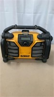 DeWalt radio and charging station