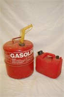 5 1/4 & 2 Gallon Gas Cans