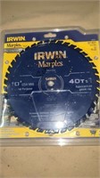 Irwin circular saw blade 10"