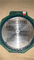 Craftsman circular saw blade 10" freshly sharpened