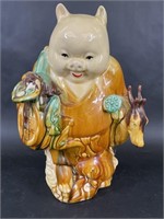 Ceramic Buddha Pig Statuette