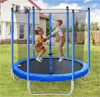 8FT Kids Trampoline with Safety Net