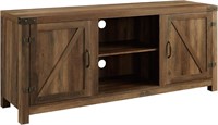 Walker Edison TV Stand  58 Inch  Rustic Oak