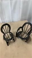 Ornamental Horseshoe Chairs