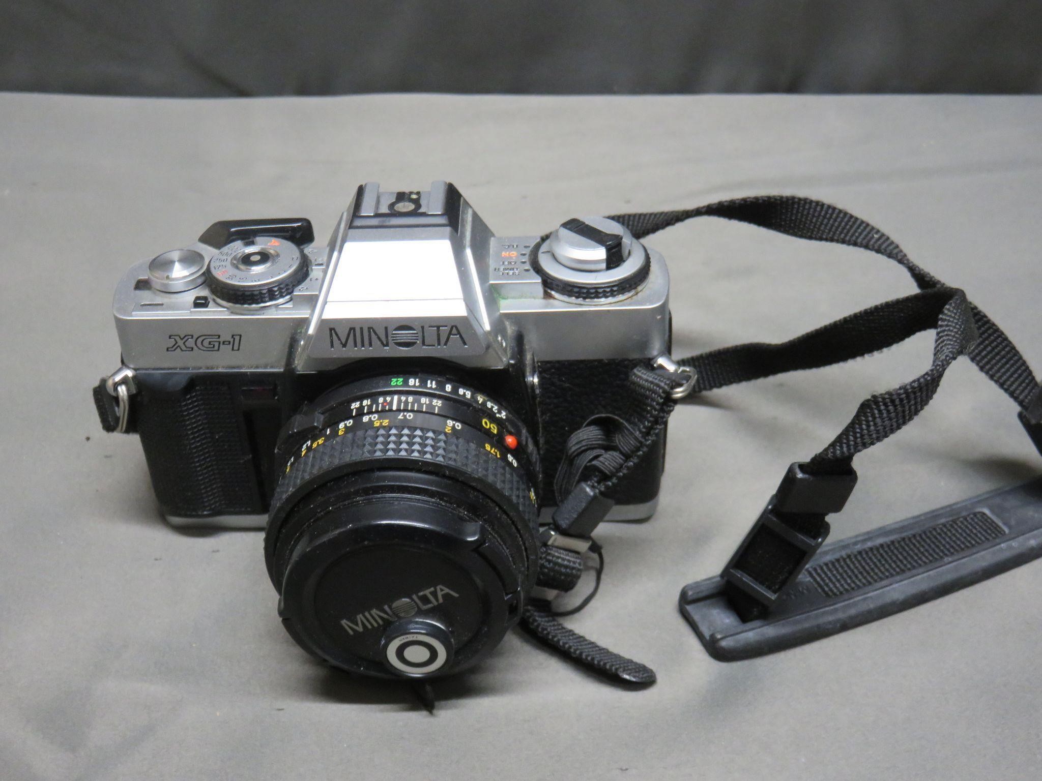 Minolta XG-1 35M Camera and Lens