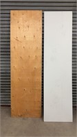 Plywood and drywall boards