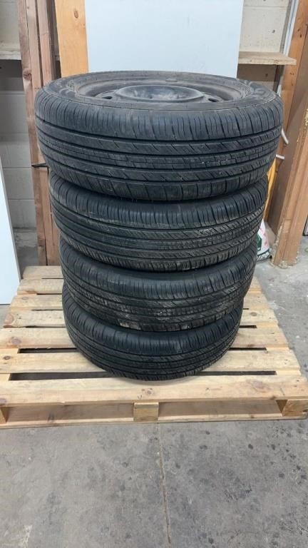 Set of All Season Tires on 5bolt rims