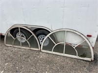 PR OF OVAL WINDOW FRAMES