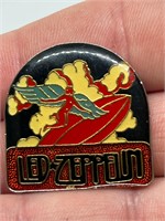 Vintage Led Zeppelin Band Pin Button 70s/80s