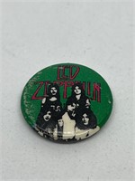 Vintage Led Zeppelin Band Pin Button 70s/80s
