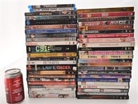 Lot de DVD, films et séries