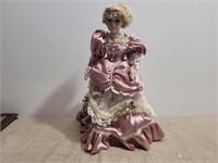 20" tall Porcelain Doll