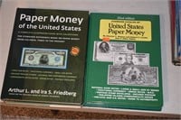 (4) Books: (2) Paper Money of the U.S. & (2)