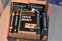 Box  Lot: Blackbook Price Guide to US Paper Money