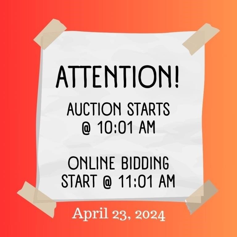 Apr 23 - Garrett Estate Auction