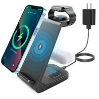 23W Wireless Charger for iPhone 15 to XS  Galaxy S
