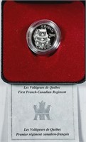 2000  Canada  Silver 5 Cents  Quebec  PF