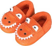 Dinosaur House Slippers for Toddlers  Fur Lined  I