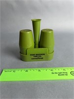 Fort Madison Tire Co Salt and Pepper Shakers