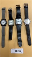 4 wrist watches