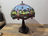 Tiffany Style Lamp (minor damage)