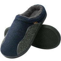 11-12  Men's House Slipper Memory Foam Slip On Bed