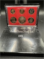 LOT OF 2 1981 US PROOF SETS