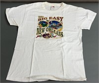 Vtg New Orleans The Big Easy Tee Shirt