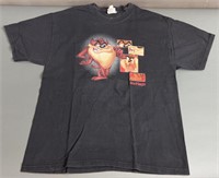 2002 Taz Looney Tunes Six Flags Tee Shirt