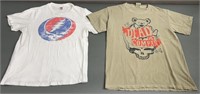 2pc Grateful Dead / Dead & Company Tee Shirts