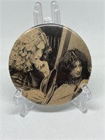 Vintage Led Zeppelin Band Pin Button