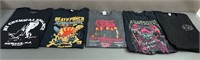 5pc Rock / Metal Band Graphic Tee Shirts