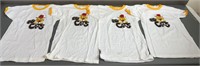 3pc NOS 1970s Go Cats Roller Derby Team Shirts